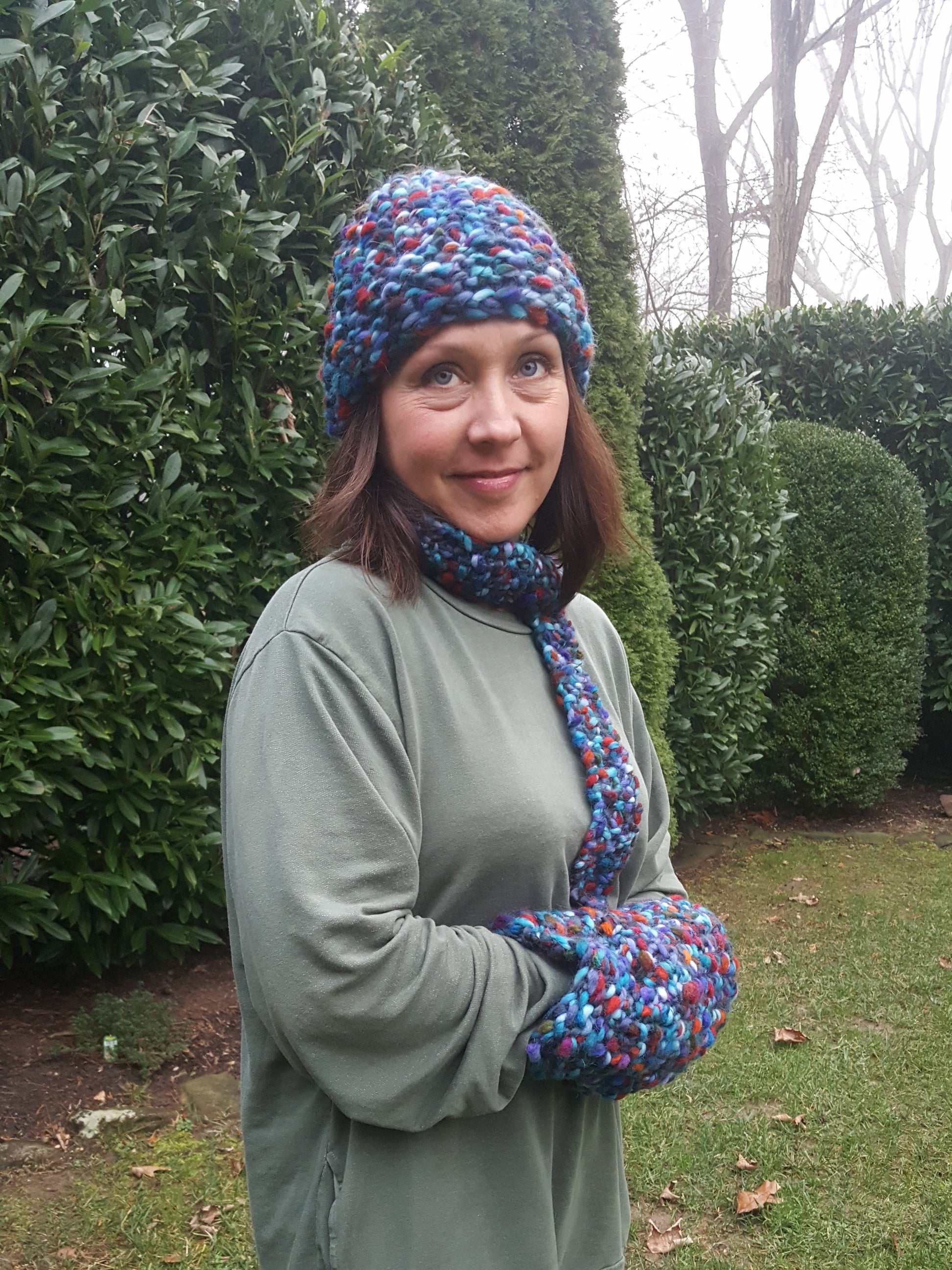 Bubblegum Knit Set-Accessories-in2ition mercantile