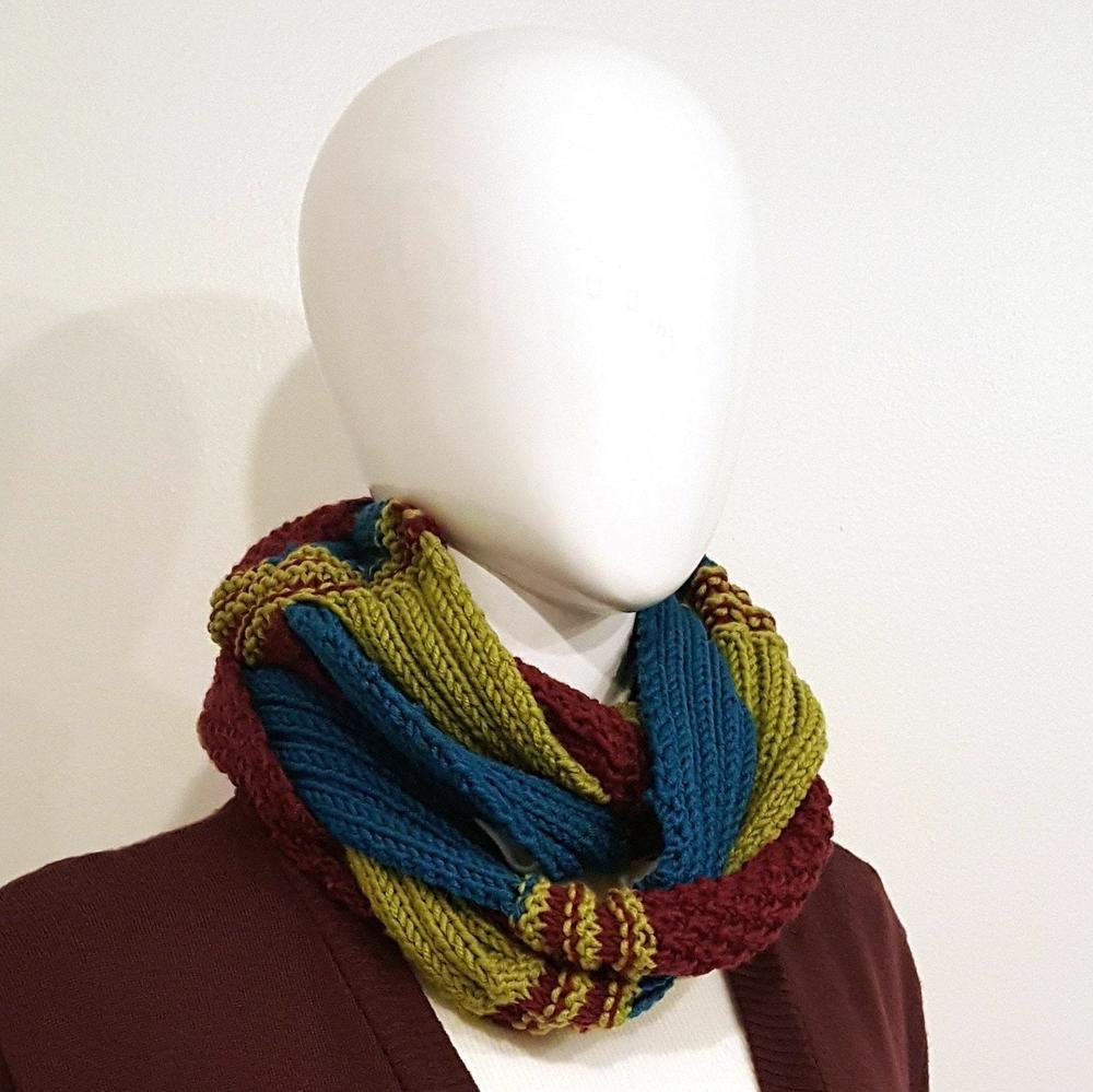 Harlequin Infinity Scarf-Accessories-in2ition mercantile