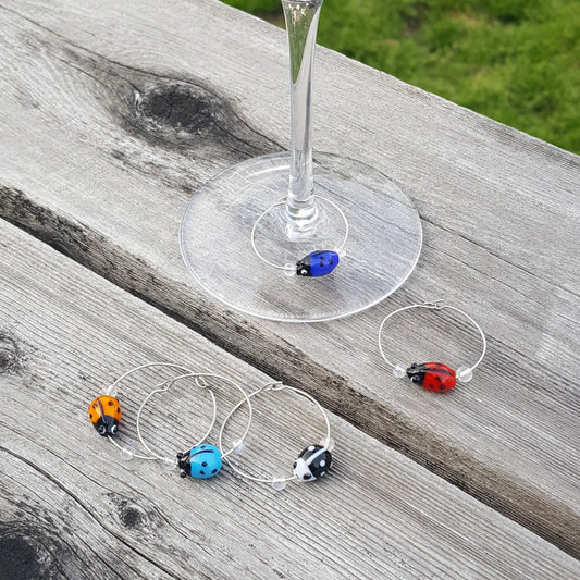 Ladybug Glass Charms-Wares-in2ition mercantile