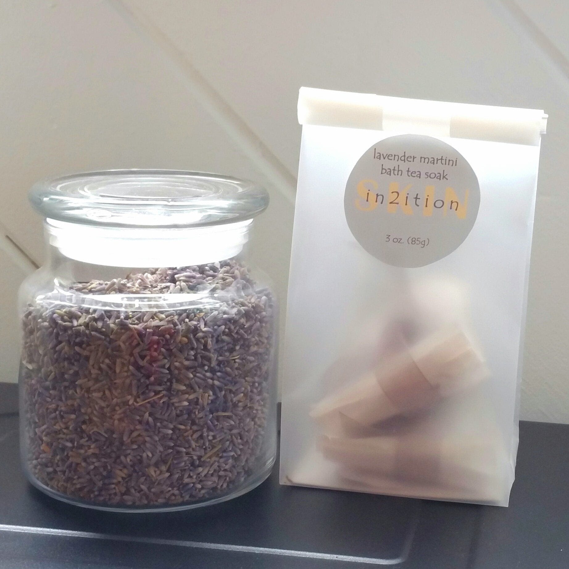Lavender Martini Tea Soak-Soak-in2ition mercantile