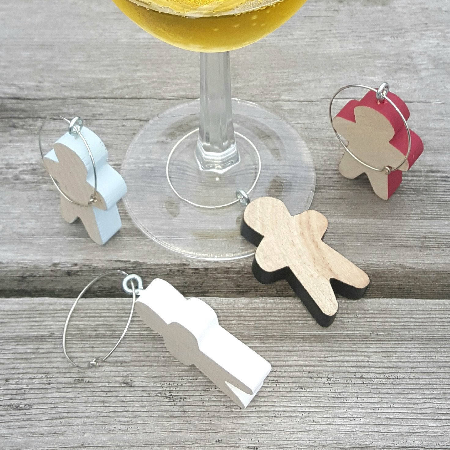 Wooden People Charms-Wares-in2ition mercantile